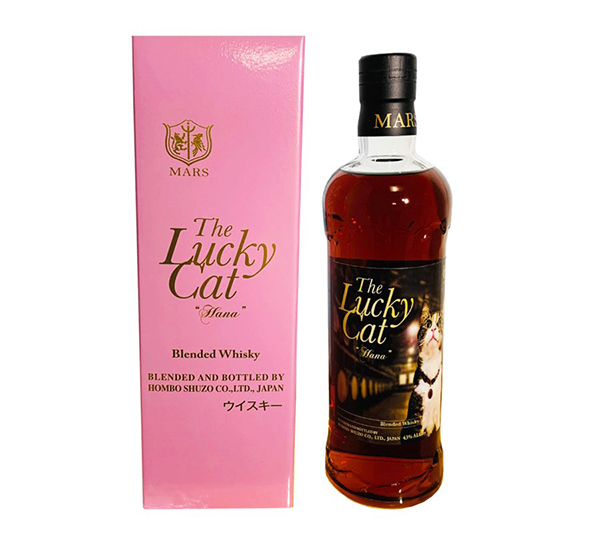  本坊酒造 マルスウイスキー ザ・ラッキーキャット ハナ