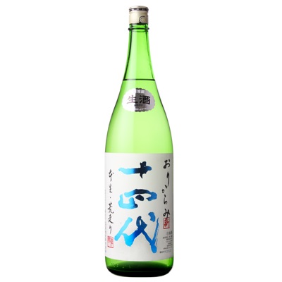 十四代　純米吟醸　おりからみ　本生　原酒1800ml（製造半年以内）
